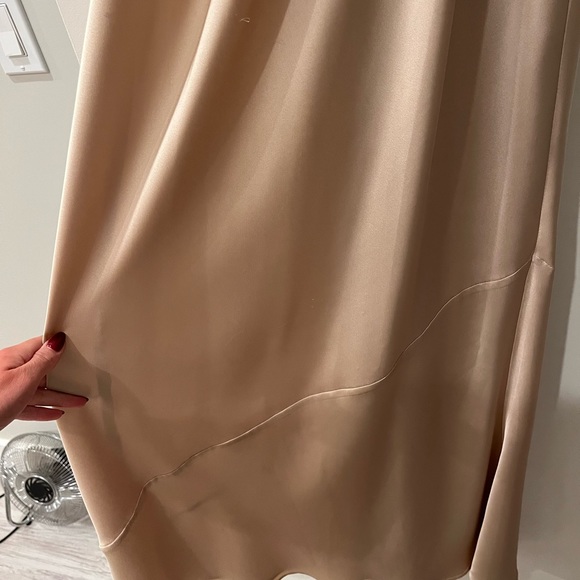 Show Me Your MuMu Tuscany Maxi Slip Dress in champagne - Picture 5 of 10
